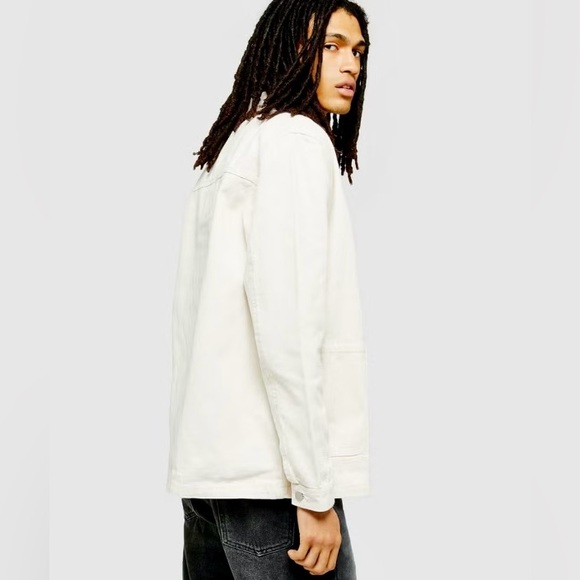 TOPMAN Chore Denim Overshirt - Picture 4 of 10